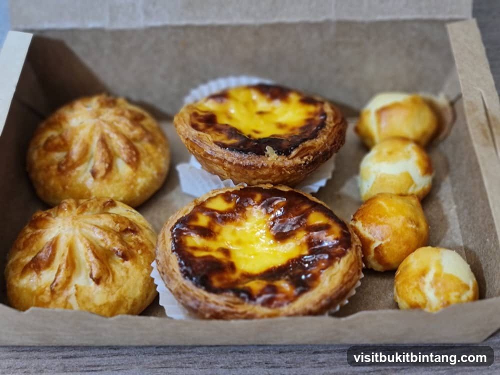 Assorted Pastries in a Box