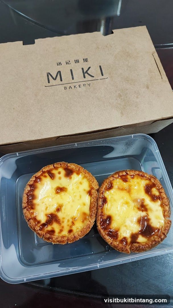 Miki Bakery Egg Tarts