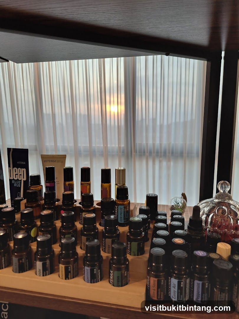 Essential Oils Display