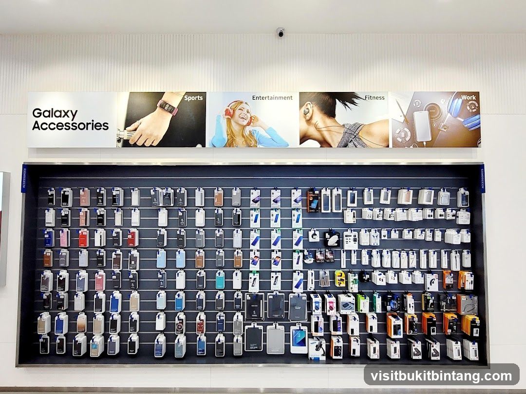 Galaxy Accessories Display