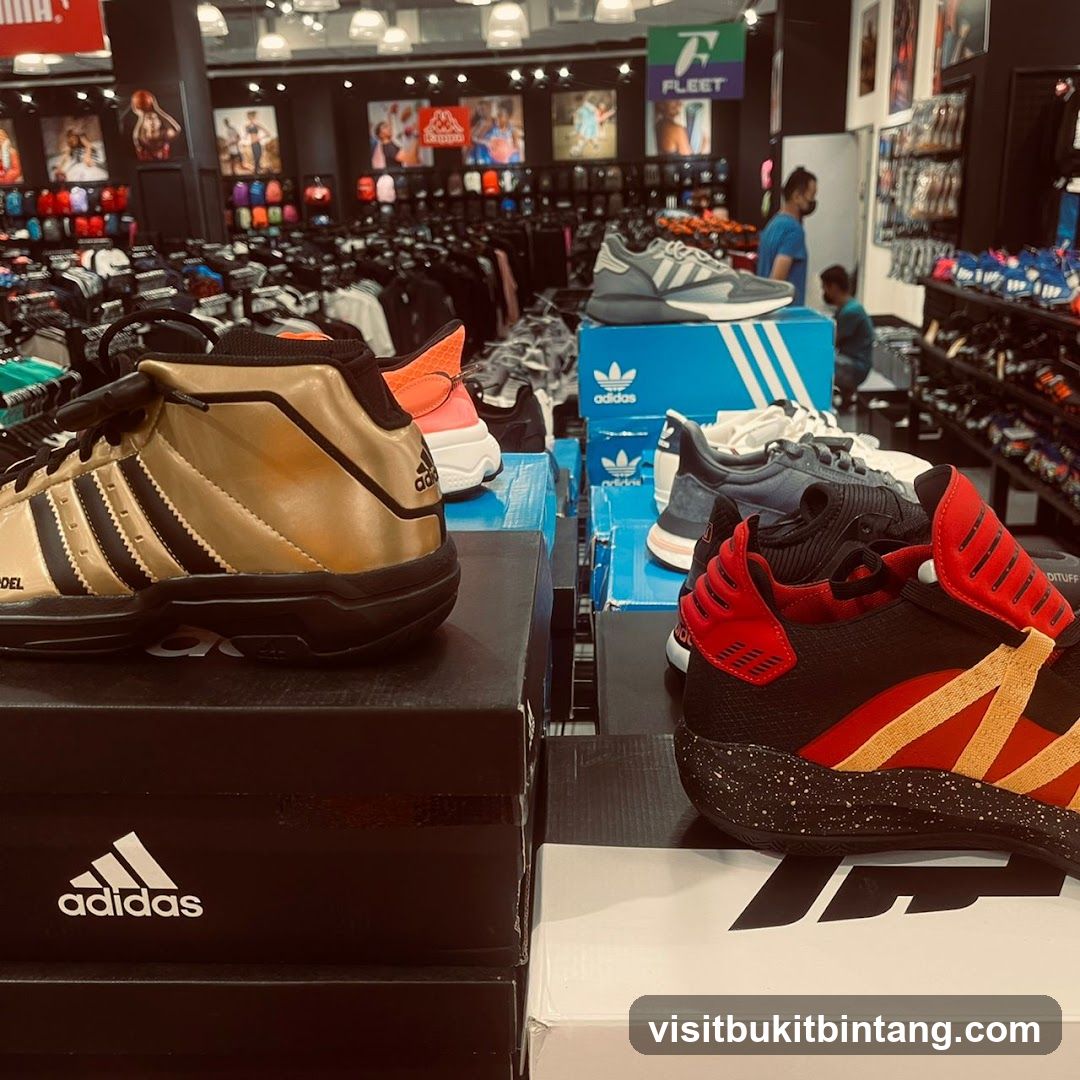 Athletic Footwear Display