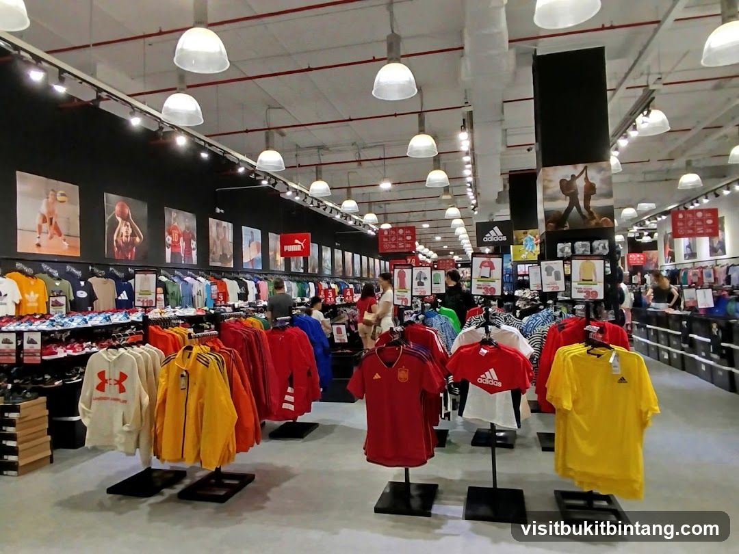 Sports Apparel Store Interior