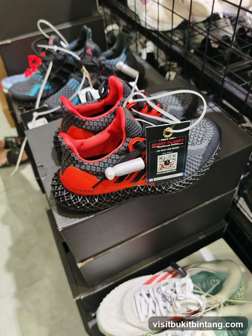Athletic Shoes Display