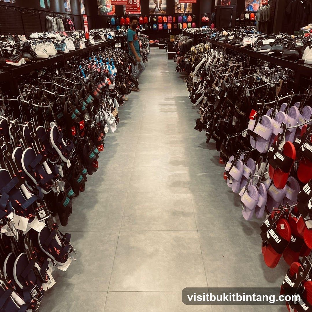 Footwear Store Aisle