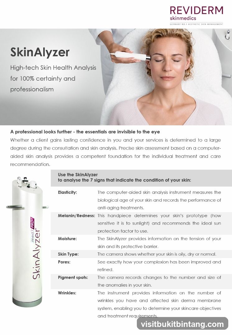 SkinAlyzer High-tech Skin Health Analysis