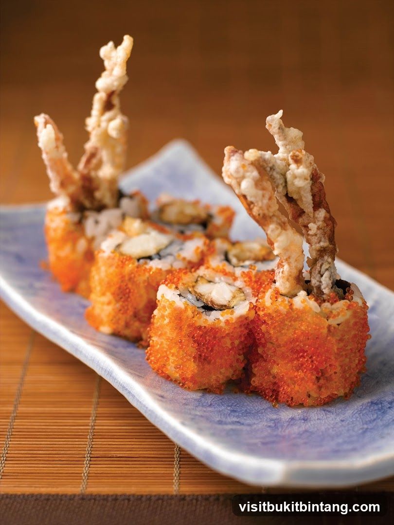 Soft Shell Crab Sushi Rolls