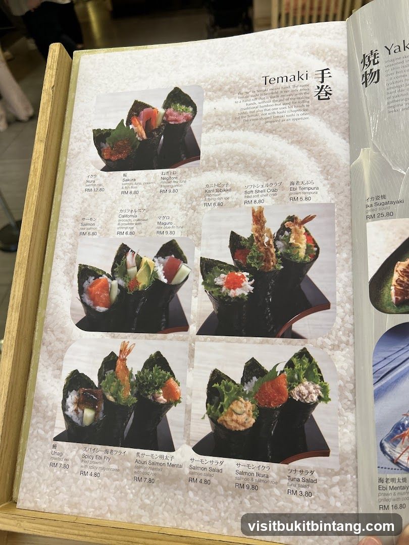 Temaki Hand Rolls