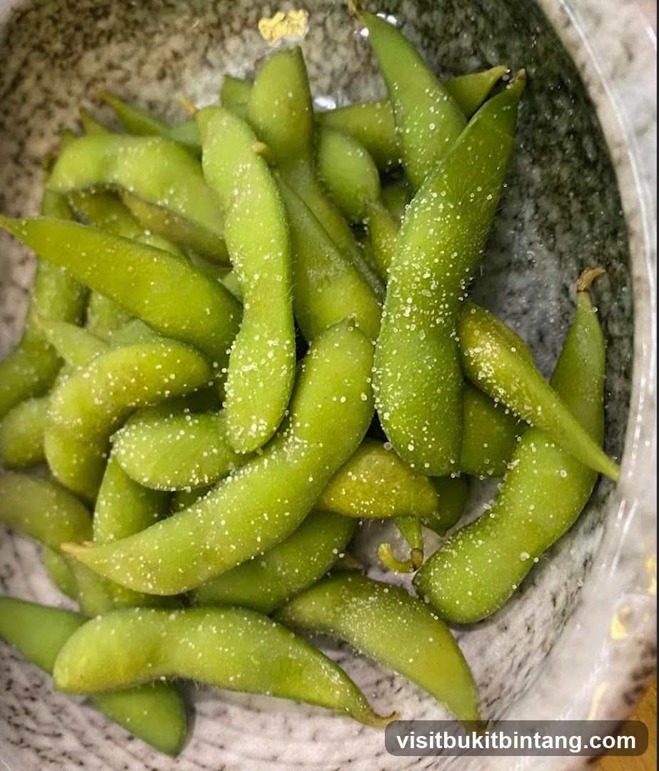 Salted Edamame