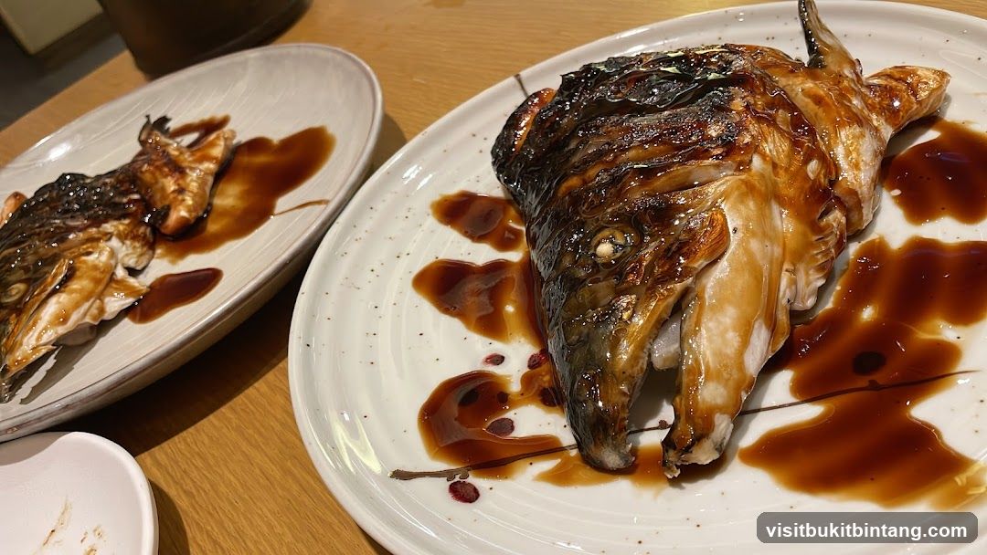 Grilled Fish Heads