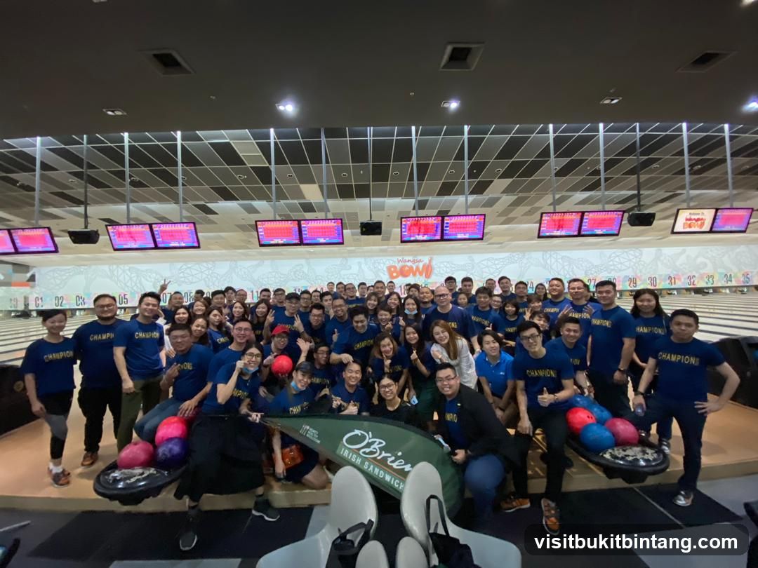 Group at Bowling Alley