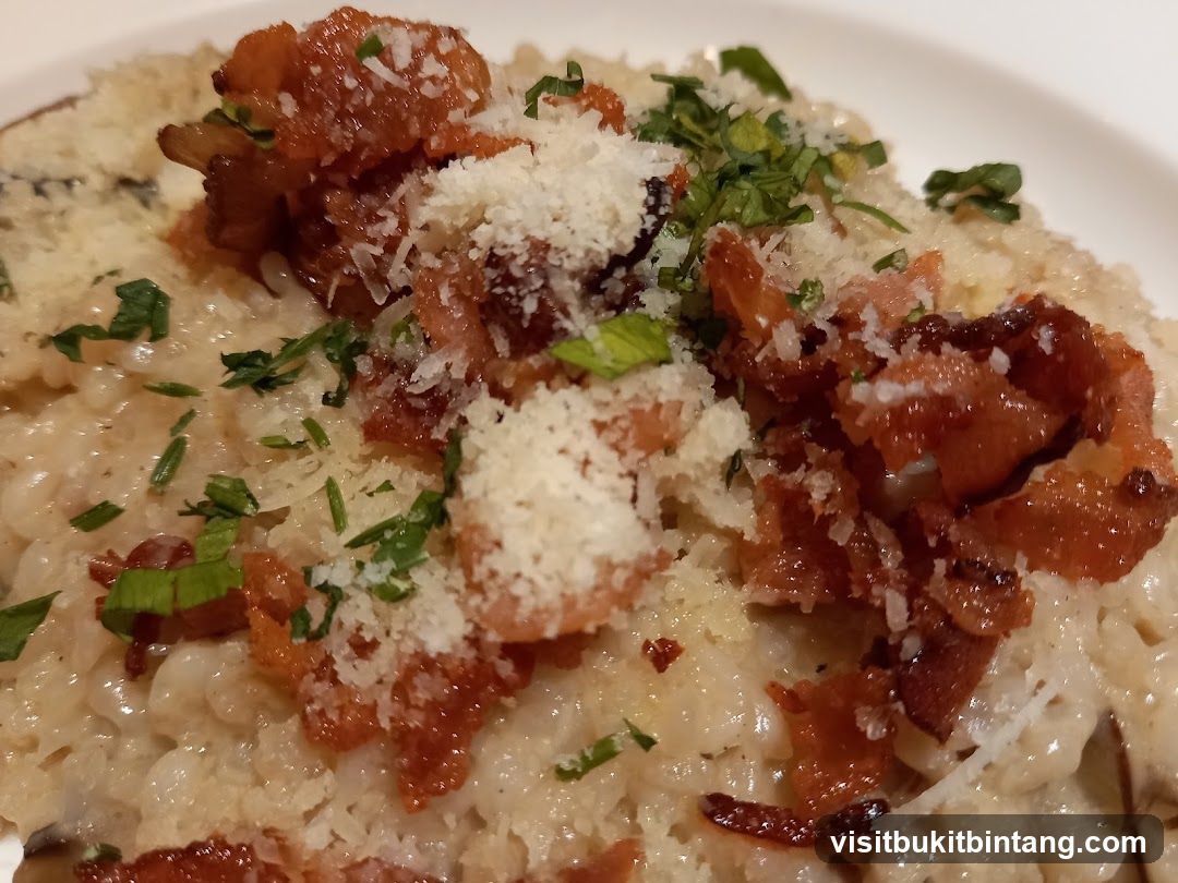 Risotto with Bacon and Parmesan