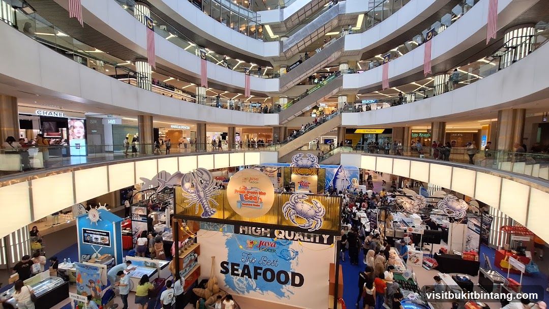 Seafood Festival in a Mall
