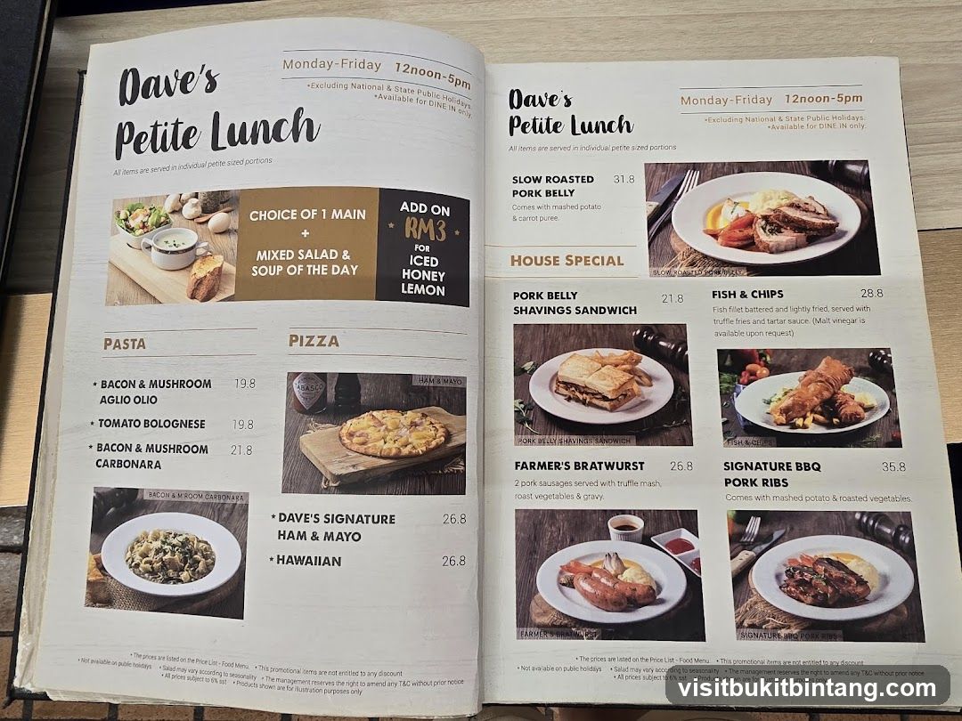 Dave's Petite Lunch