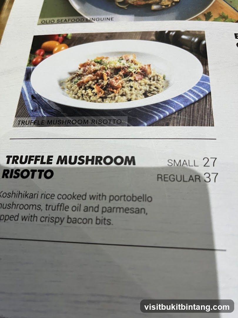 Truffle Mushroom Risotto