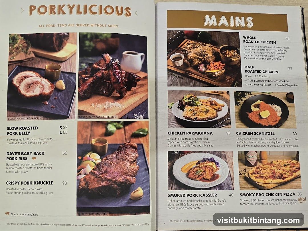 PORKYLICIOUS MAINS