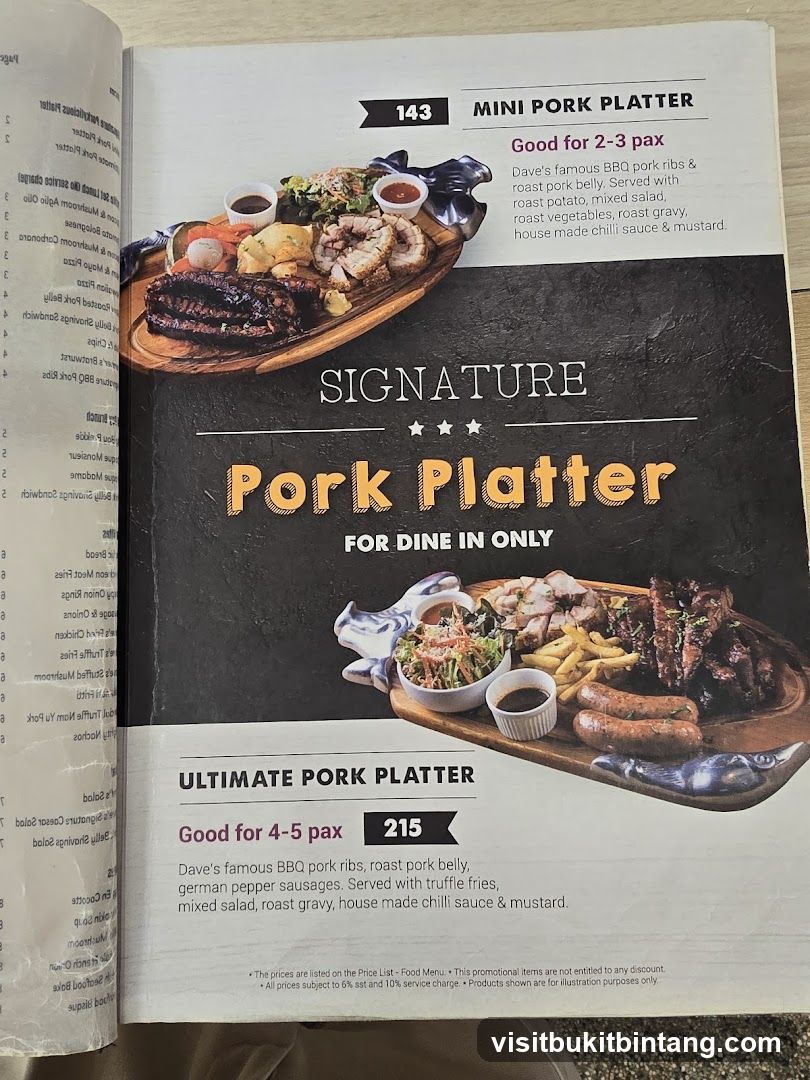 Signature Pork Platter