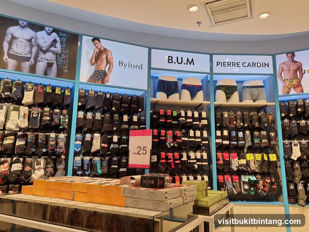 Underwear and Socks Display