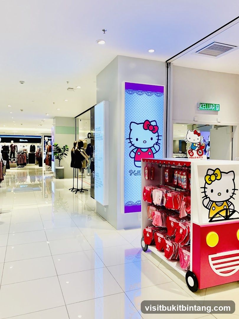 Hello Kitty Merchandise Display