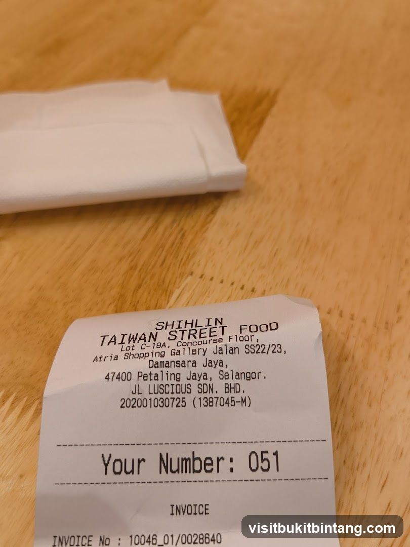 Receipt
