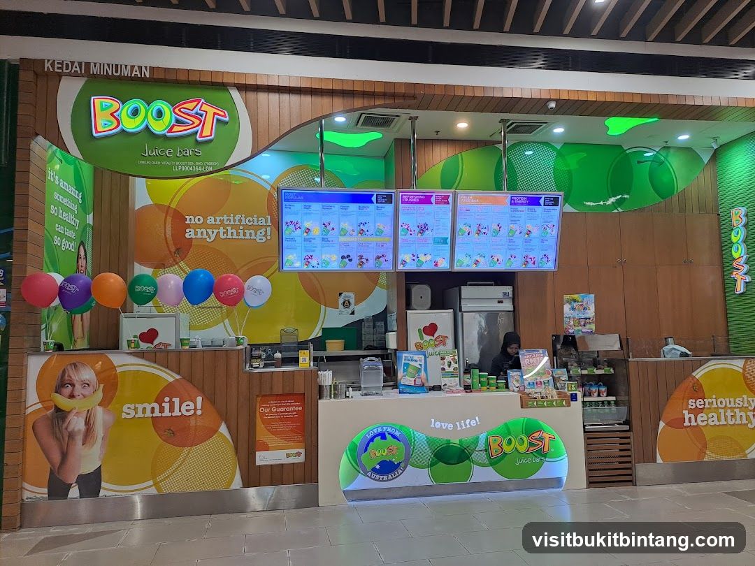 Boost Juice @ Atria Shopping Gallery