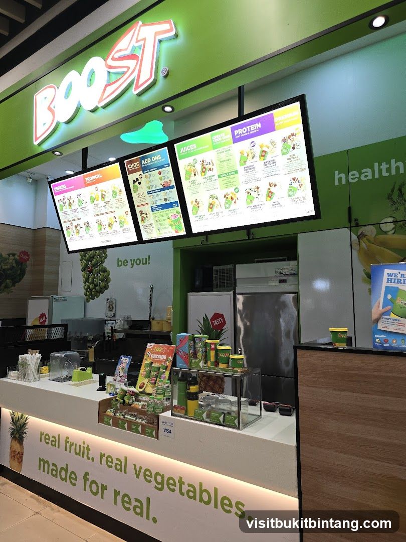 Boost Juice Bar Counter