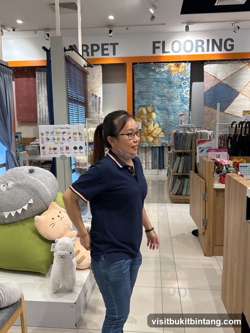 Woman in a store