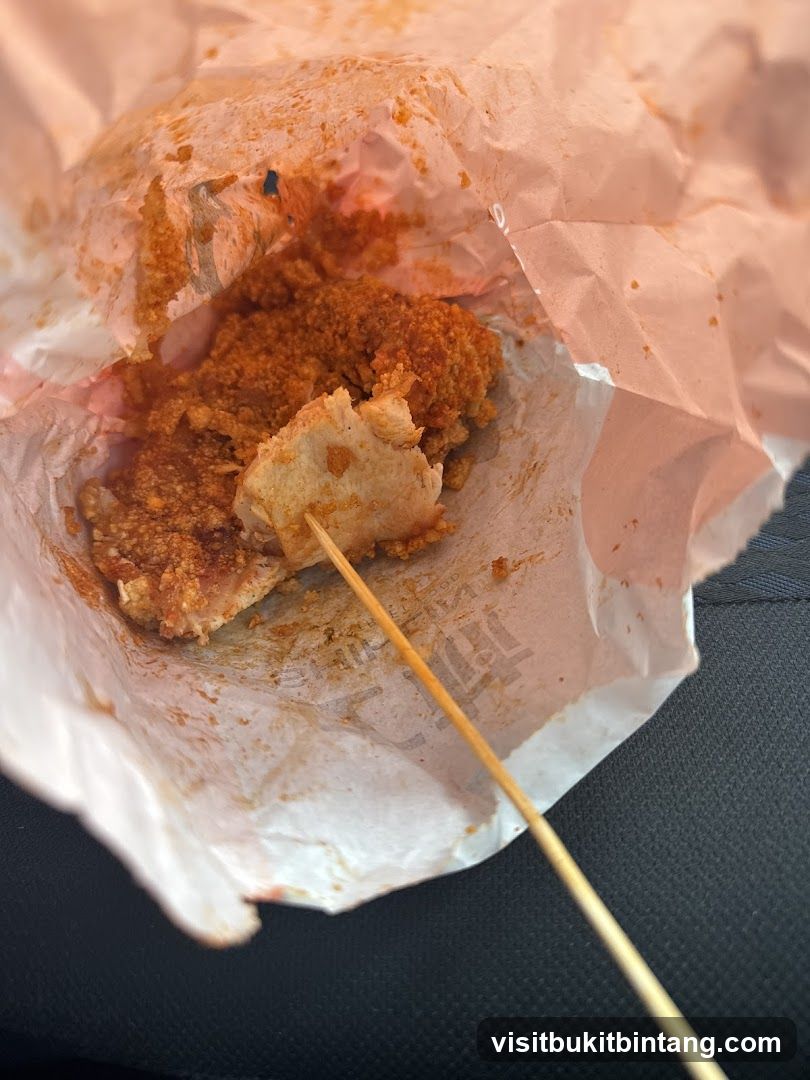 Fried Chicken in Paper Bag