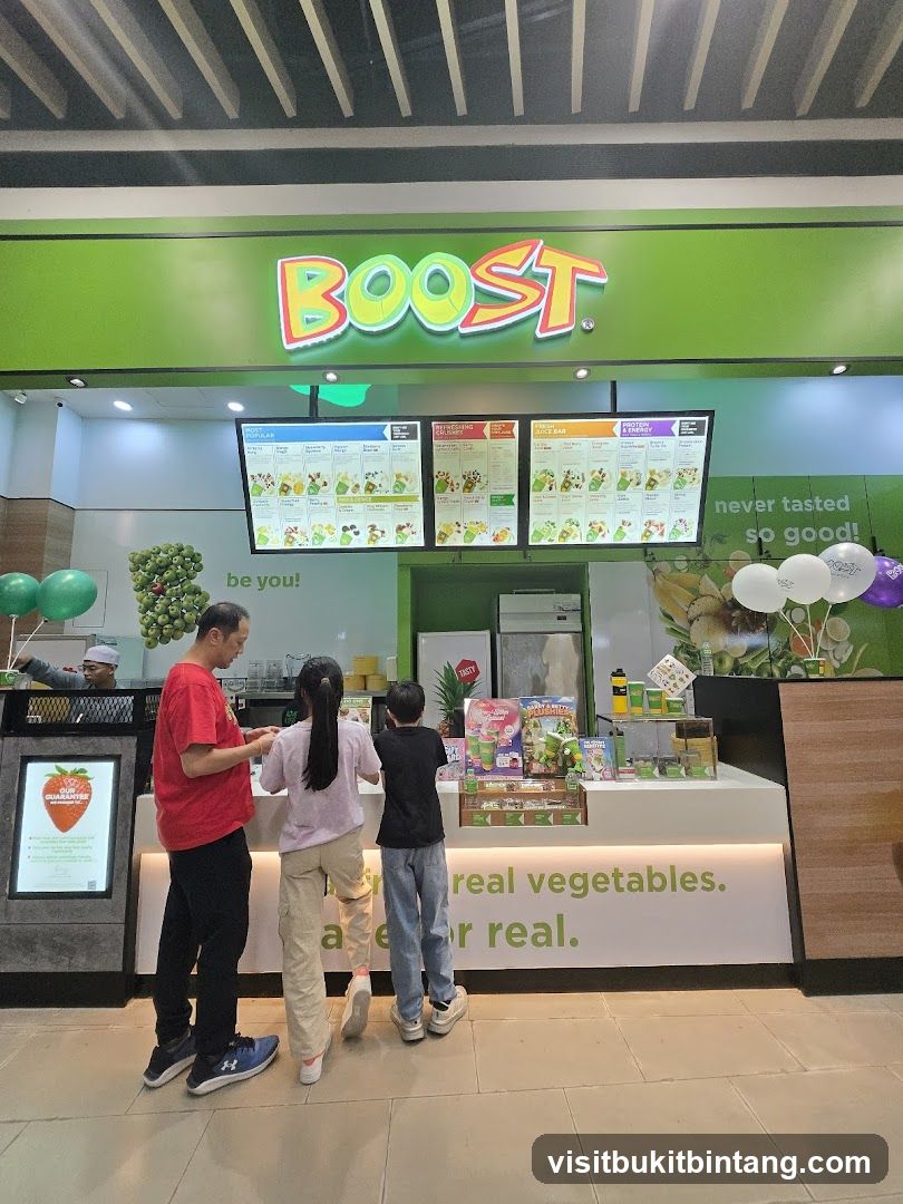 Boost Juice @ Atria Shopping Gallery