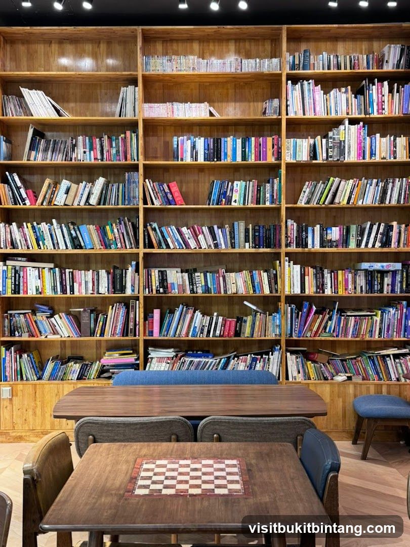 Bookshelves and Tables
