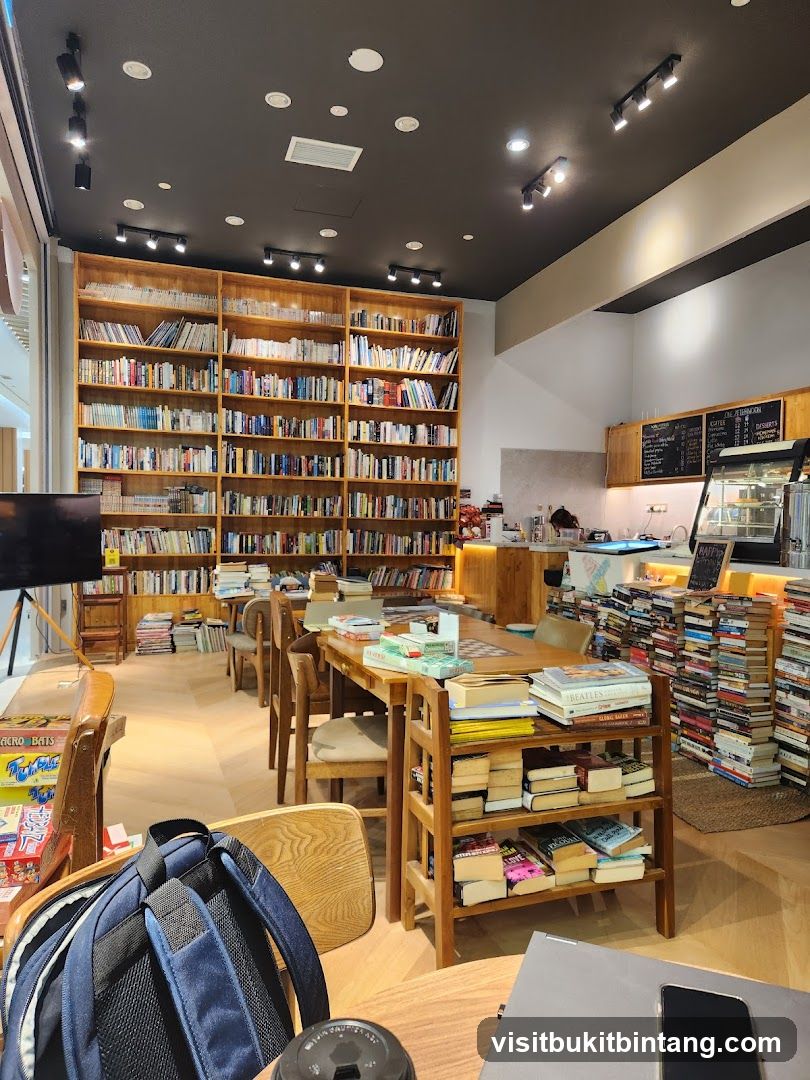 Cozy Bookstore Cafe