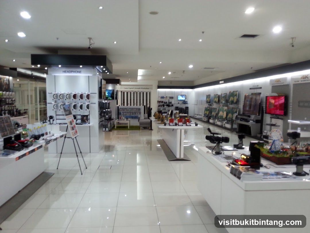 Electronics Store Interior