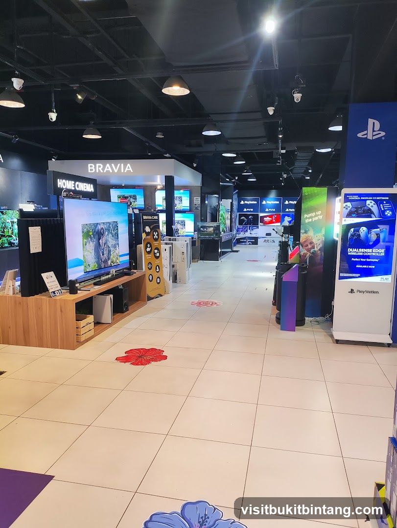 Electronics Store Interior
