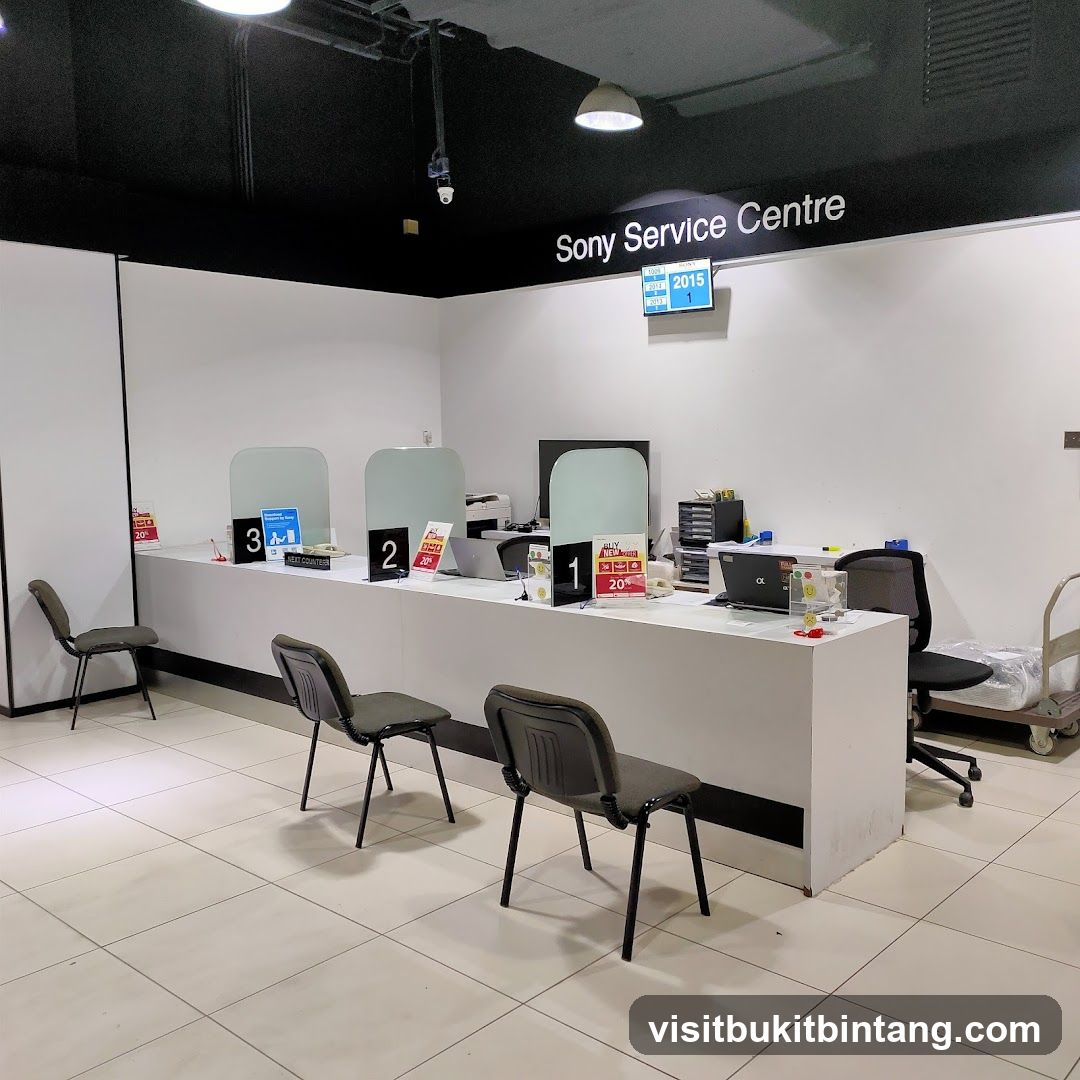 Sony Service Centre Counter