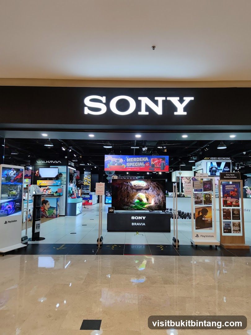 Sony Store The Curve