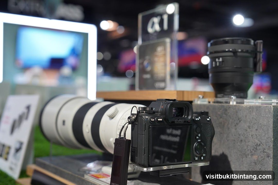 Camera and Lenses Display