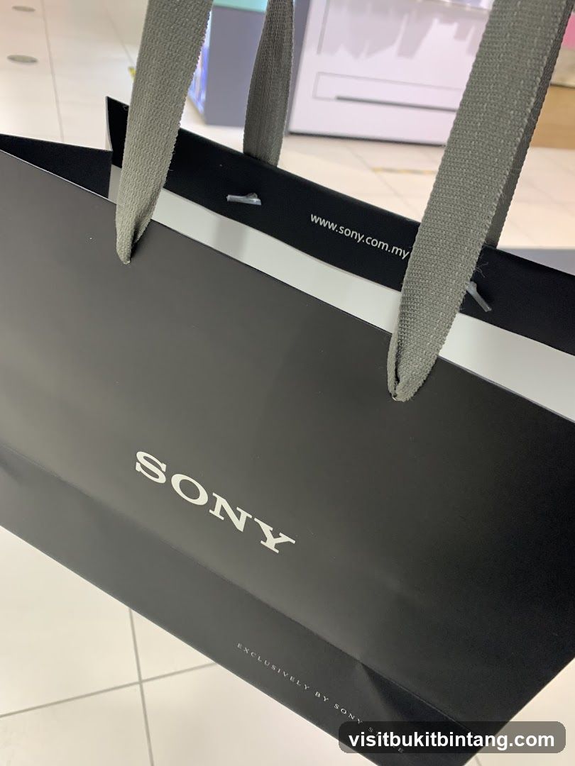 Sony Shopping Bag