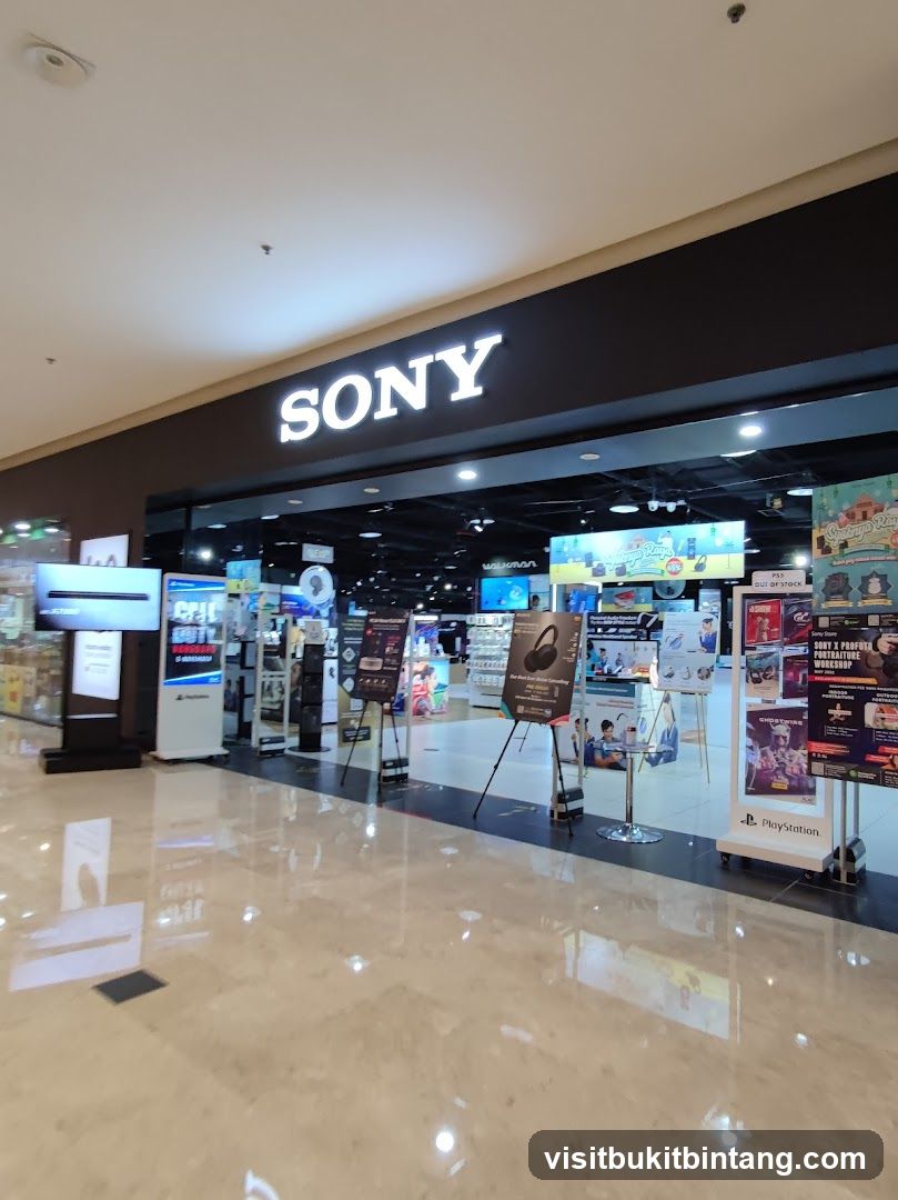 Sony Store The Curve
