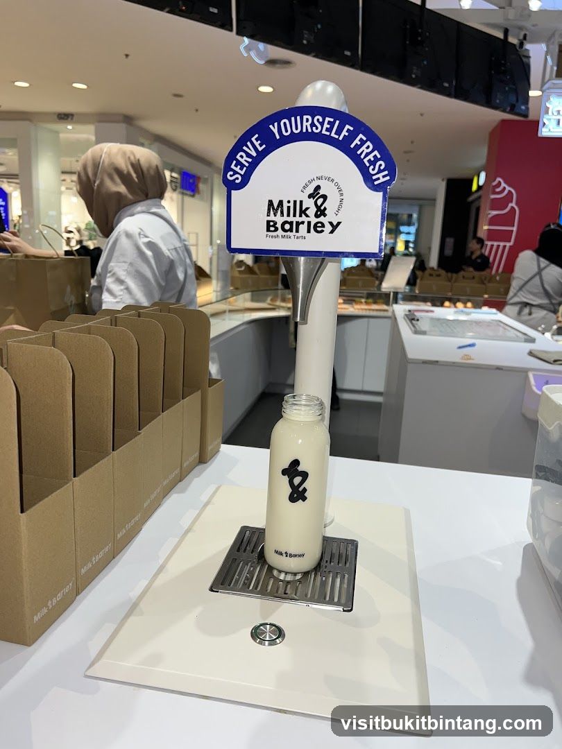 Milk & Barley ( The Curve ) - Best Egg Tart Petaling Jaya