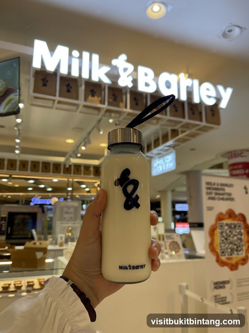 Milk & Barley ( The Curve ) - Best Egg Tart Petaling Jaya