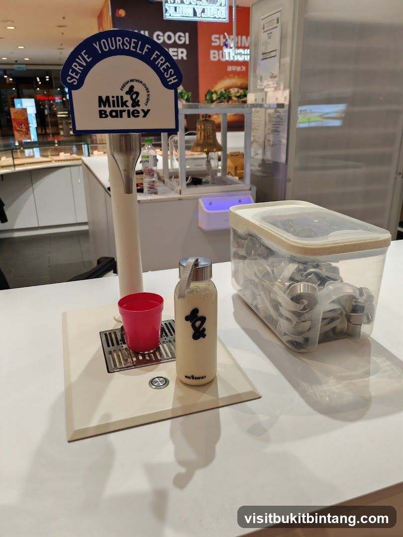 Milk & Barley Drink Station