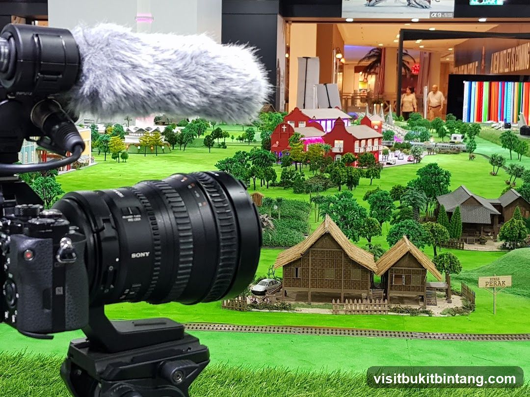 Filming a Miniature Village