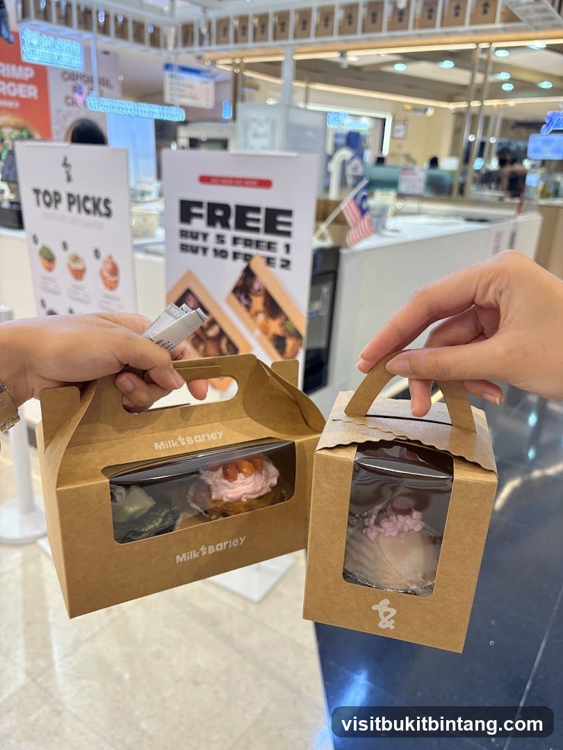 Desserts in Boxes