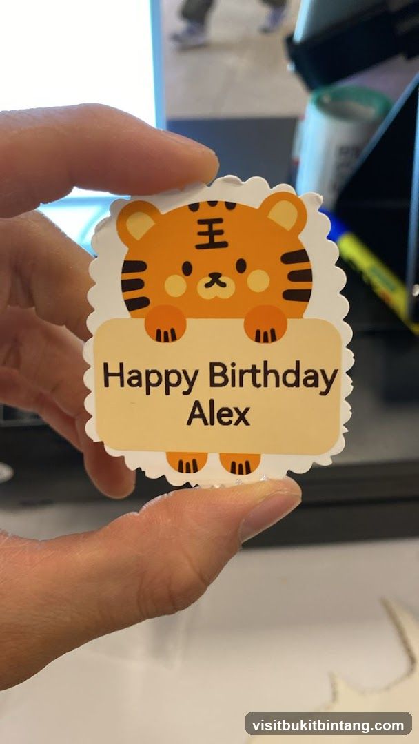 Birthday Sticker