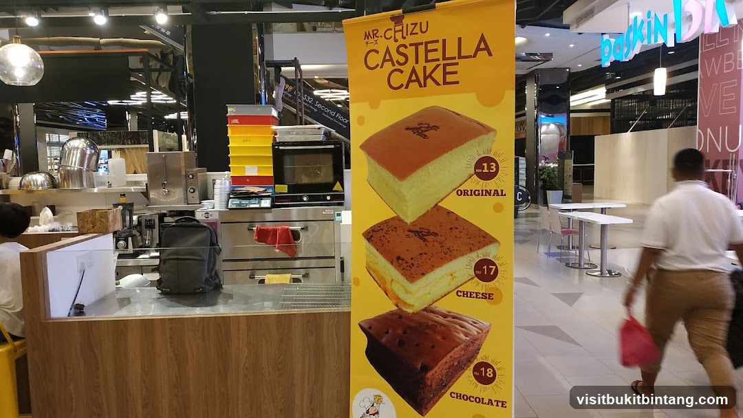 Mr. Chizu Castella Cake Advertisement