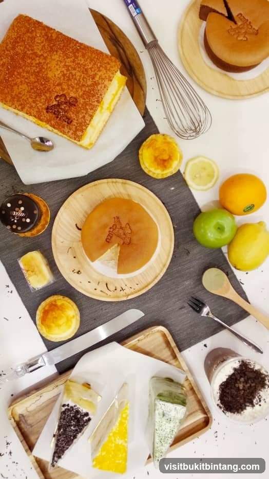 Assortment of Desserts and Fruits