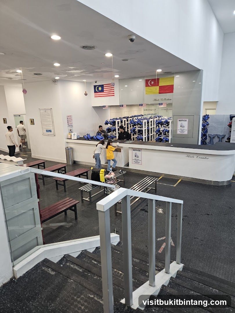 Skate Rental Counter