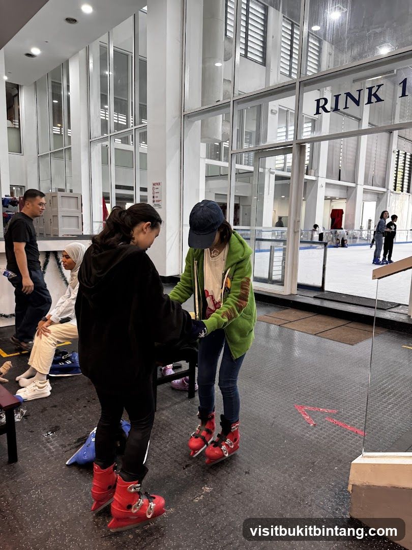 Ice Skating Rink Entrance