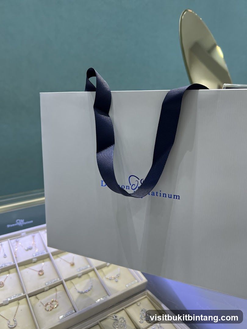 Jewelry Display and Shopping Bag