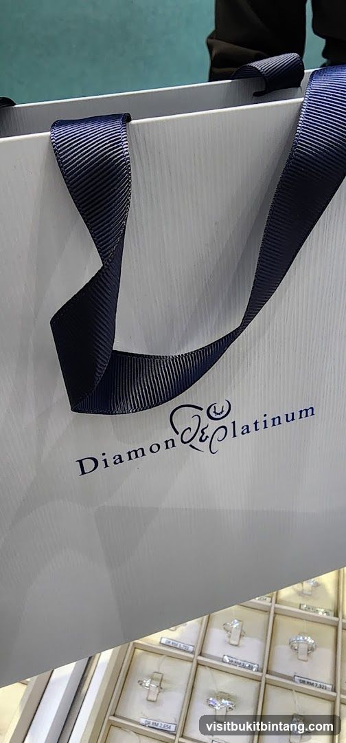 Diamond & Platinum Shopping Bag