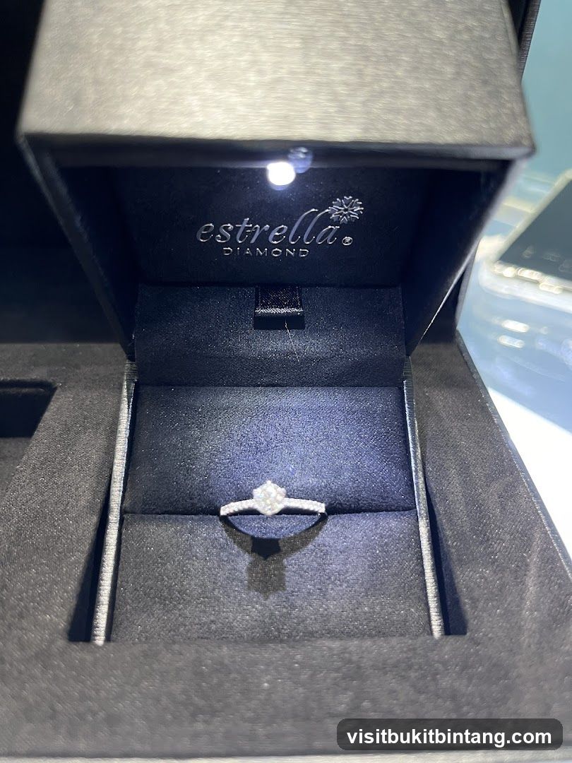 Diamond Ring in Presentation Box